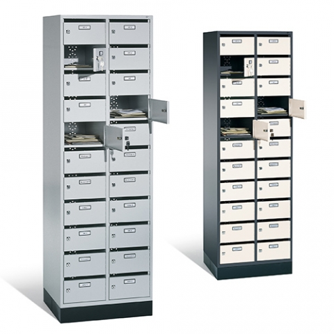 Mobilier collectivité, armoire de tri courrier Meuble boîte aux lettres, solution de rangement du courrier