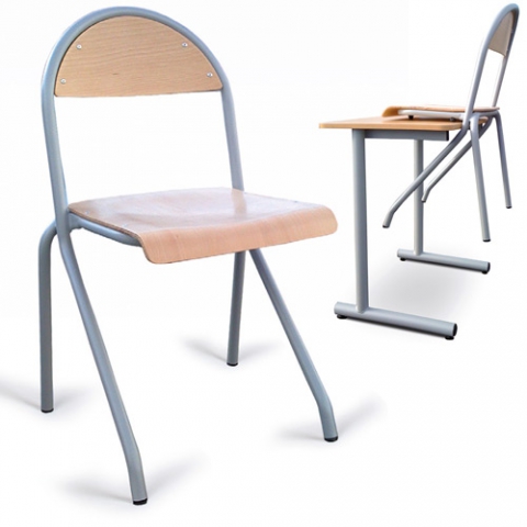 Chaise élève appui sur table Mobilier scolaire chaise empilable