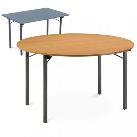 Table pliante 4 pieds. Modèle U Mobilier de collectivité table pliante