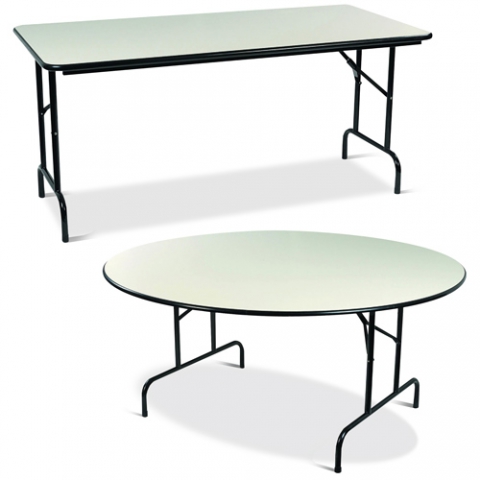 Mobilier de collectivité table pliante d'intérieur