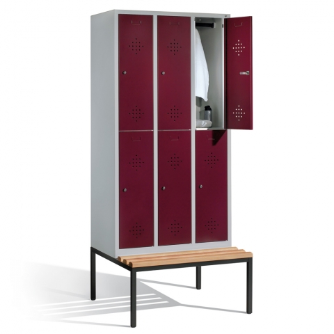 Toute une gamme d'armoires à casier Vestiaires polyvalents de loisirs et de commerces Durif